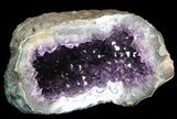 Beautiful Amethyst Crystal Geode - Uruguay #36472-2